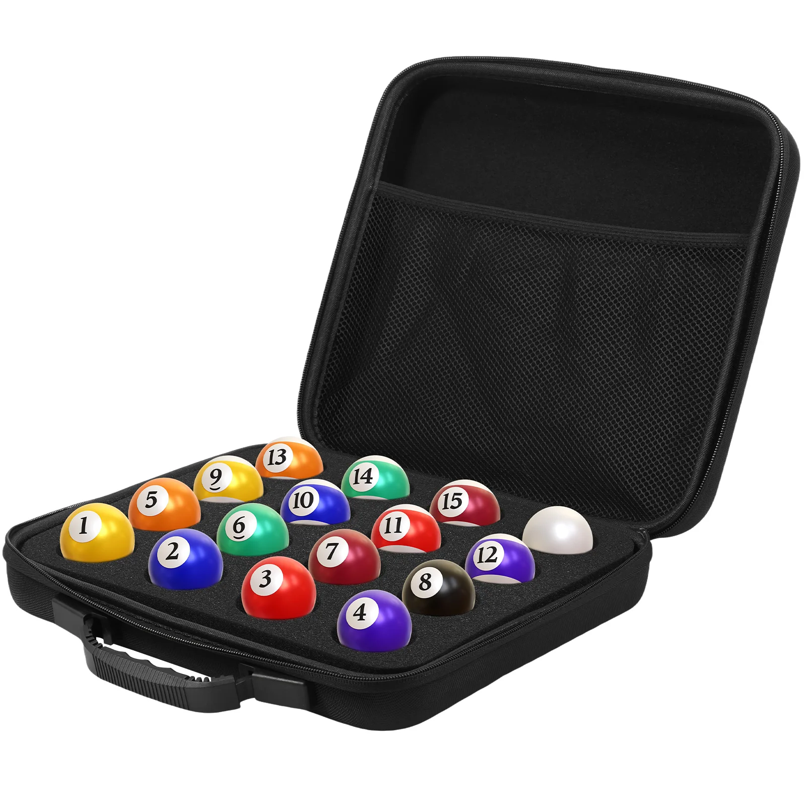 Nylon Billiard Balls Storage Case with Foam Protection