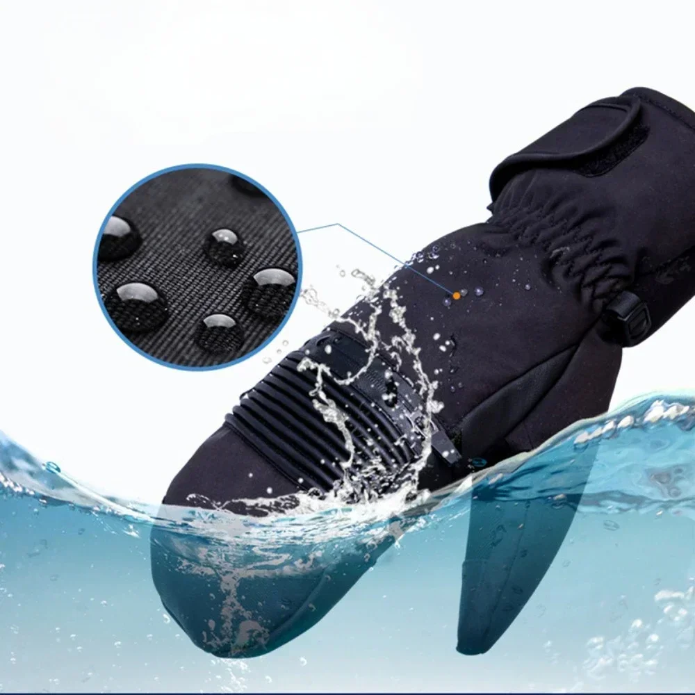 New Winter Snowboard Skiing Gloves Outdoor Sports Windproof Waterproof Touch Screen Ski Gloves for Men Women Warm Mittens