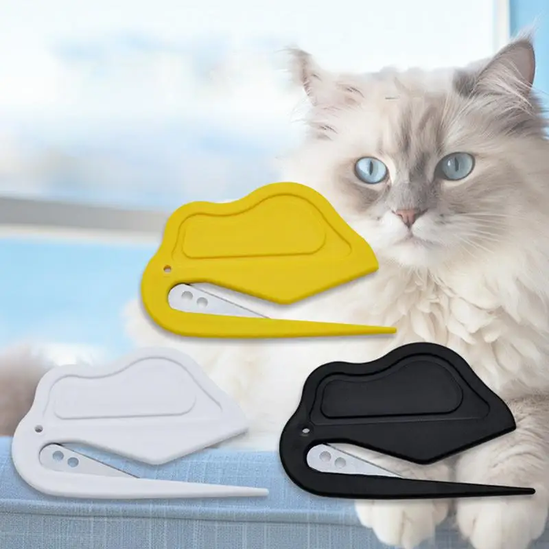 Wrapping Paper Cutter Office Letter Opener Envelope Slitter 5x Portable Pet Hair Knot Cutter Wrapping Paper For Office