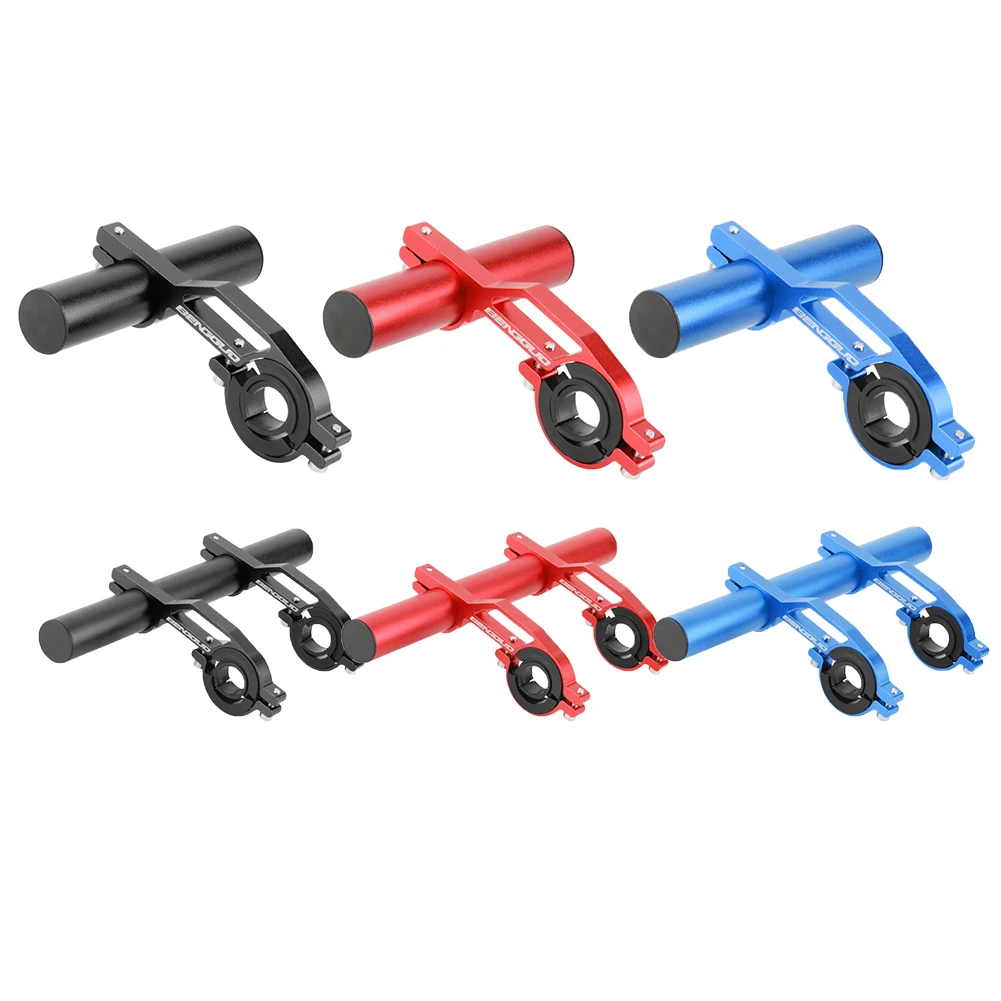 Bicycle handlebar extender lightweight 10 cm 20 cm easy to install for holding bicycle speedometer