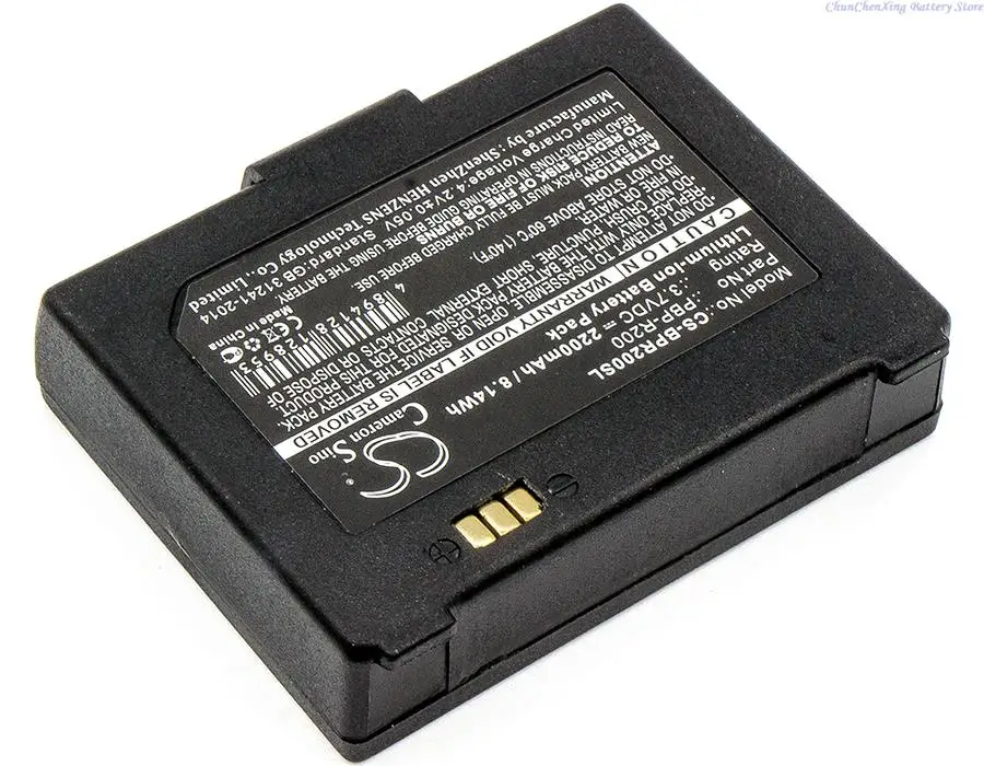 Cameron Sino 1100mah Bateria de Impressora Portátil Pbp-r200 para Bixolon Spp-r210 Spp-r200 Spp-r200iii Spp-r200ii 7.4v Versão - Image 4