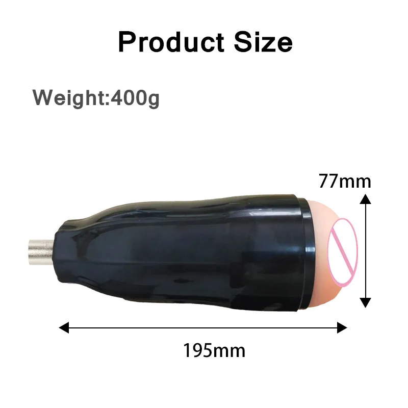 3XLR Sex Machine Masturbation Cup 3XLR Attachments Men's Vagina Cup Accessories Adult Sex Toys for Men Machine Adapters Shop