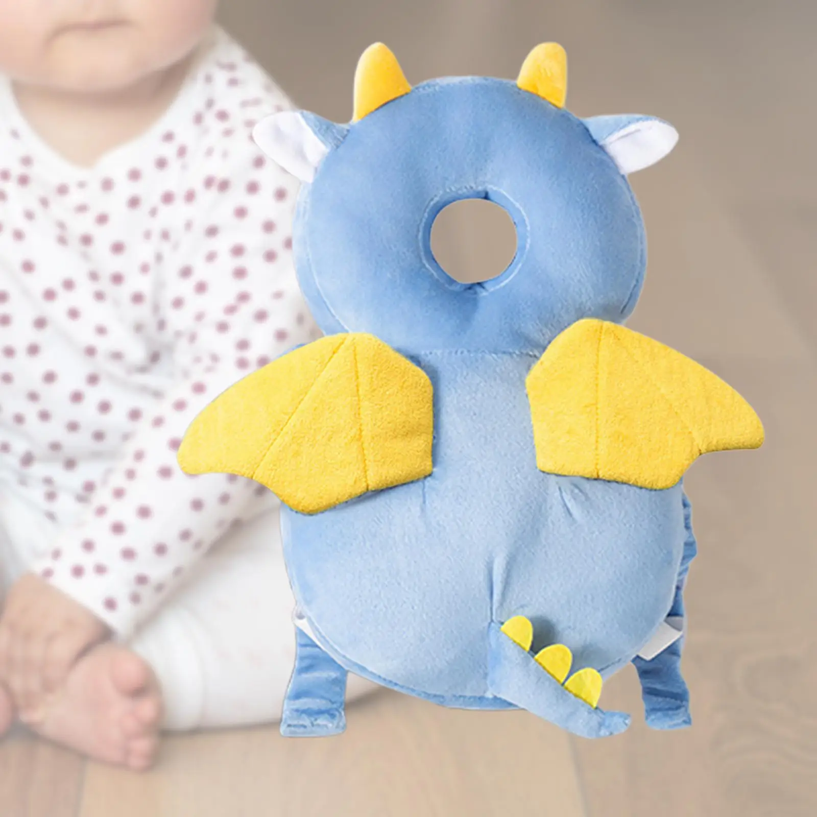 Baby Head Protector Backpack Walker Headrest Adjustable Walking Head Protection Backpack Cushion for Running Learning Children head protection pillow anti fall pillow