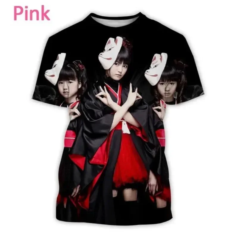 Japanese Teenage Heavy Metal Band Babymetal 3D Printed Men's Short