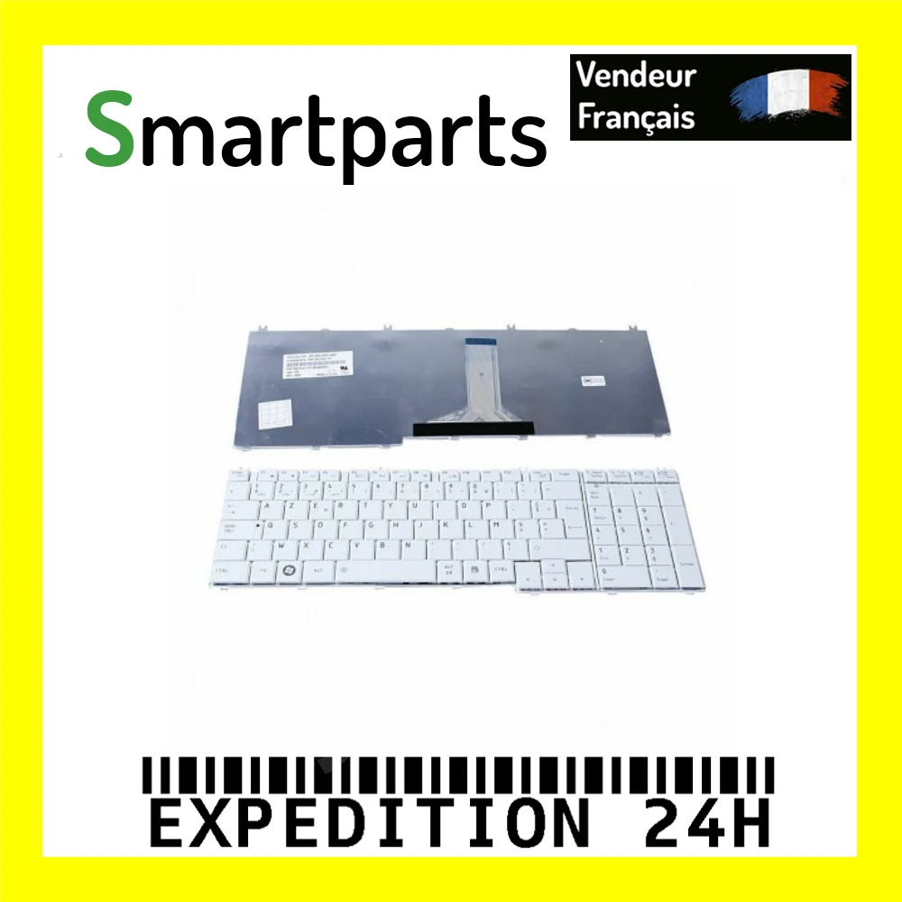 Клавиатура с французской раскладкой совместимая Toshiba Satellite Pro L750D V000211450 белая |