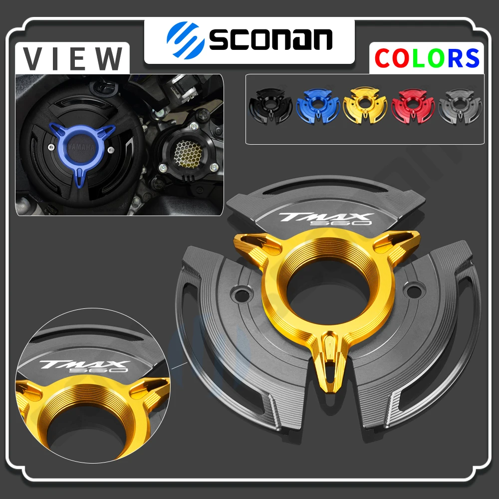 Per Yamaha Tmax 560 Tech Max T Max 560 T-Max 560 Techmax Coperchio Protezione Statore Motore Moto Protezione Laterale Slider - 2022