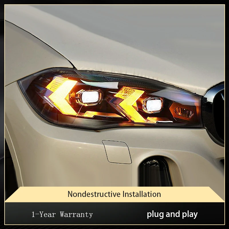 A Pair of Car Stuff Modified For BMW X6 X5 F15 2014-2018 New