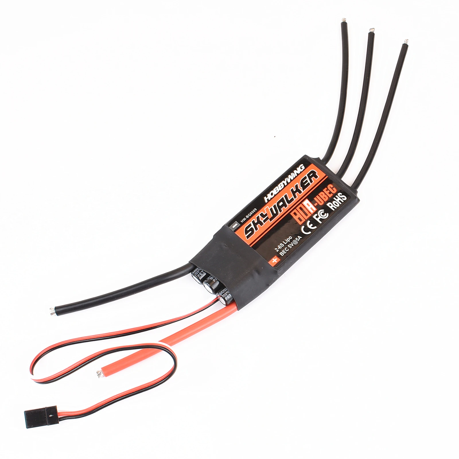 ELOMAS for RCMOY 15A 20A 30A 40A 50A 60A 80A ESC Regolatore di velocità con UBEC for RC Aerei Elicottero Compatibile for Hobbywing for Skywalker (Color : 30A with Tplug