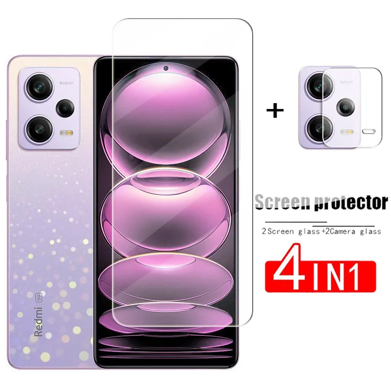 

Full Cover Tempered Glass For Redmi Note 12 Pro Screen Protector Redmi Note 12 Pro Tempered Glass Film Redmi Note 12 Pro