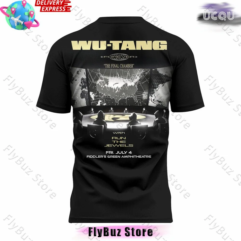 Wu Tang The Final Chamber Limited T-Shirt Fashion Street Quick-Drying Training Suit Comfortable Versatile Children Adult