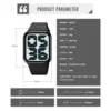 SKMEI 1995  Alarm Clock reloj hombre for Couple 1995 Sport Back Light Digital Watch Mens Womens 5bar Waterproof Date Wrist Watch 6