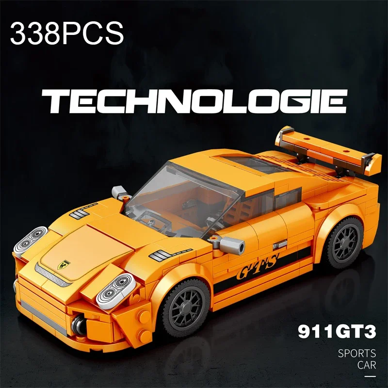 

338pcs City Champion Racing Building Blocks Supercar Sports Car Model Bricks Toys Adult Desktop Display Children Christmas Gifts