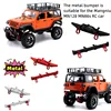 Suitable For MN Model 1/12 MN128 Wrangler RC Car Spare Parts Metal Upgrade Front And Rear Bumper Bumpers 1