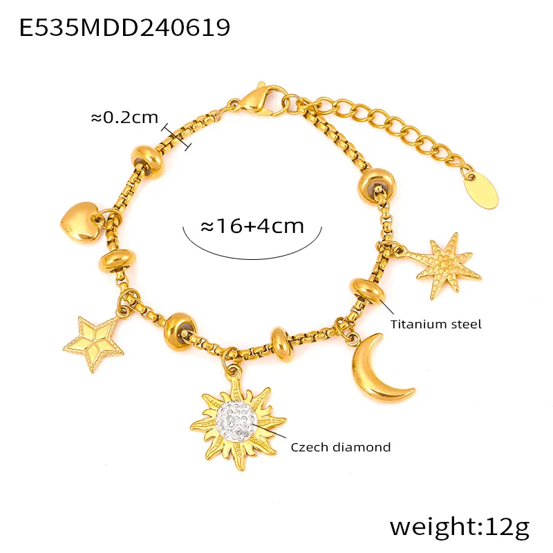 E535 Gold Flower