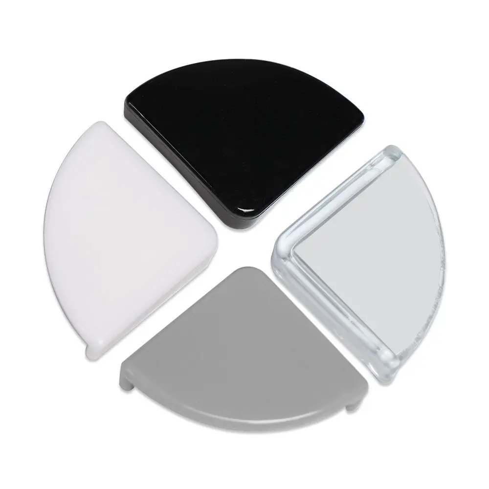 Table Corner Protector Soft Silicone Corner Edge Protector Desk Guard Cover Children Anticollision Furniture Guards 4Pcs