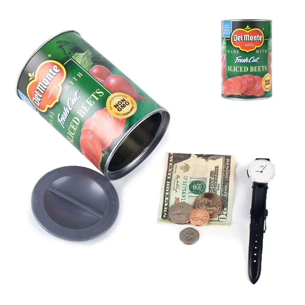 

Hidden Safe Compartment Diversion Safe Food Cans Secret Stash Hiding Container Kitchen Cupboard Hide Cash Hidden Wholesale