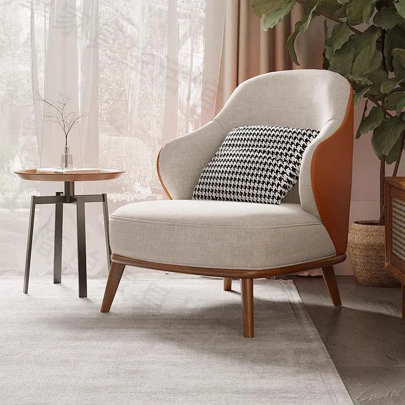 

Уличное портативное кресло с поддержкой поясницы, деревянный одиночный стул для гостиной с современным дизайном, роскошная мебель
