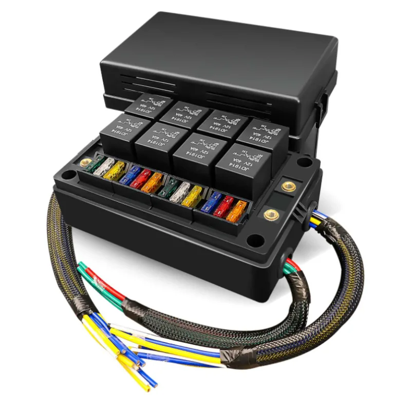 Kit Impermeável Universal para Carro e Fuzileiro Naval Caixa de Fusíveis Bloco com Relé Auto Marine Atc Ato Pin 12 15 Way 12v 24v