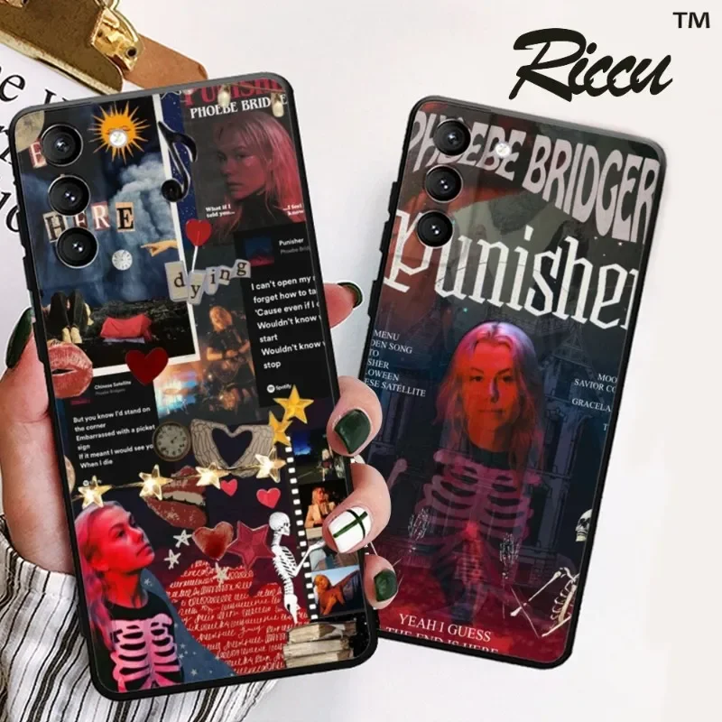 Punisher Febe Bridgers Custodia Per Telefono Per Samsung Galaxy S22 23 21 S20 Fe Ultra S10 S9 Plus S10E Note 20Ultra 10Plus Cover