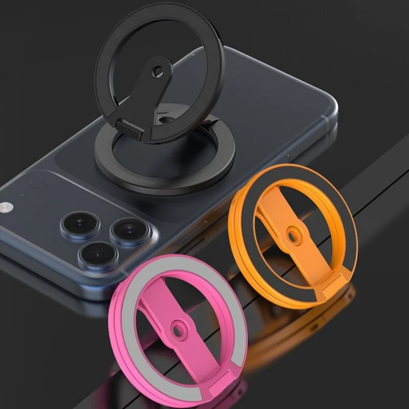 Compact Foldable Double-Sided Magnetic Stand for Phones & Photography Accessories