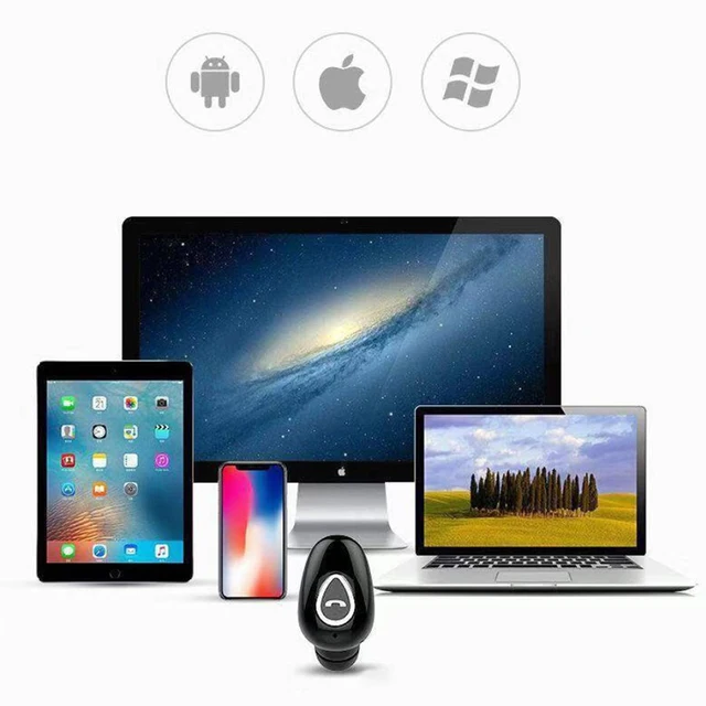 Mini Invisible Wireless Earphone Noise Cancelling Bluetooth Headphone Handsfree Stereo Headset TWS Sports Earbud With Microphone 4