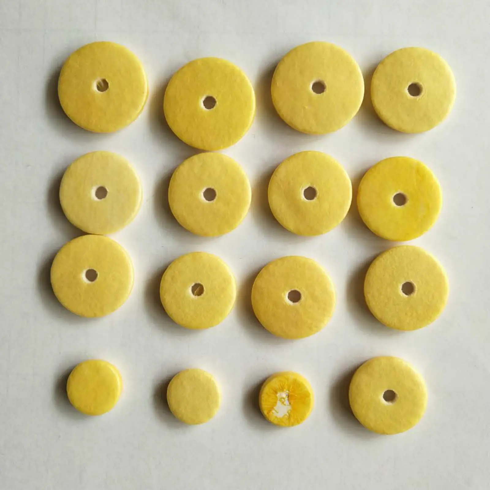 

1set=16Pcs Obturator Flute Sound Pads High Grade Wool Felt, Flute Repair Parts