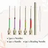 EasyStitch Embroidery Stitching Punch Needles Set Embroidery needle and puncture needle set, handmade DIY weaving tools 5