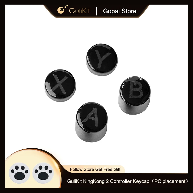 Колпачок на клавишу Gulikit NS32, для игрового контроллера KingKong 2 Pro NS08, NS09, A, B, X, Y, для ПК