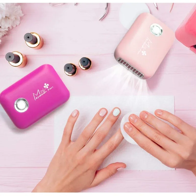 

Mini Eyelash Hair Dryer Fan Portable USB Charging Low Noise Folding T-shaped Bracket Eyelash Quick Drying Dryer Maquillaje 화장품