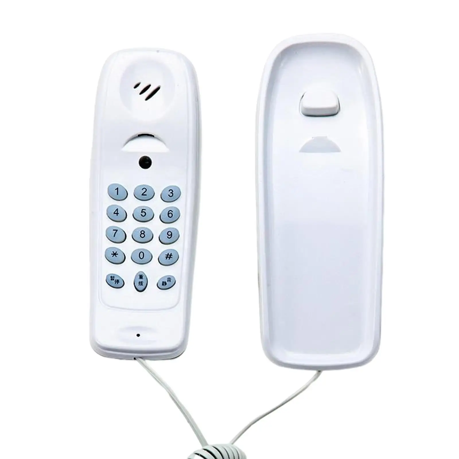 Simulation Busy Board Motor Skills Early Educational Gift Accessory Model DIY Dial Telephone Fixed Phone Wall Mountable for Baby