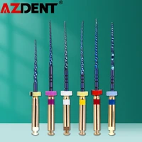 Azdent 6pcs/Pack 25mm SX Dental Files Root Canal Use Rotary Heat Activated  Endodontic Files Rotating File Dentistry Instruments 1