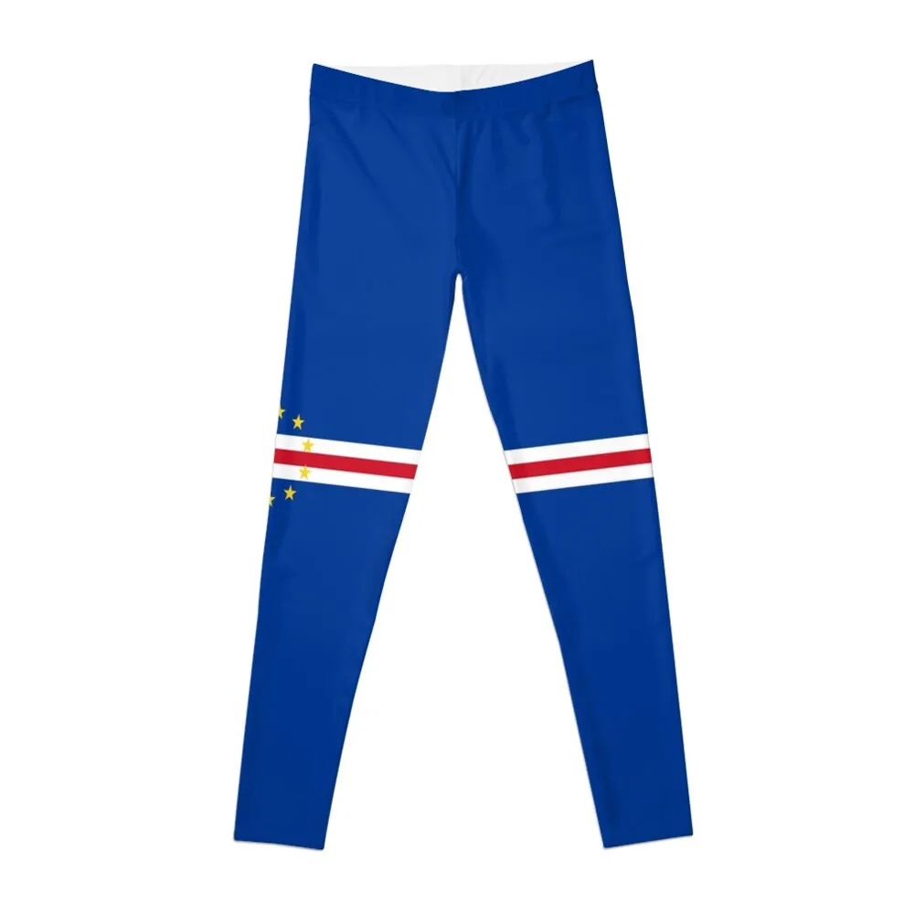 

Cape Verde flag Leggings Fitness woman Jogger pants Womens Leggings