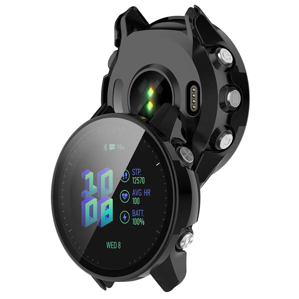 Protective Tempered Glass Watch Case with Screen Protector