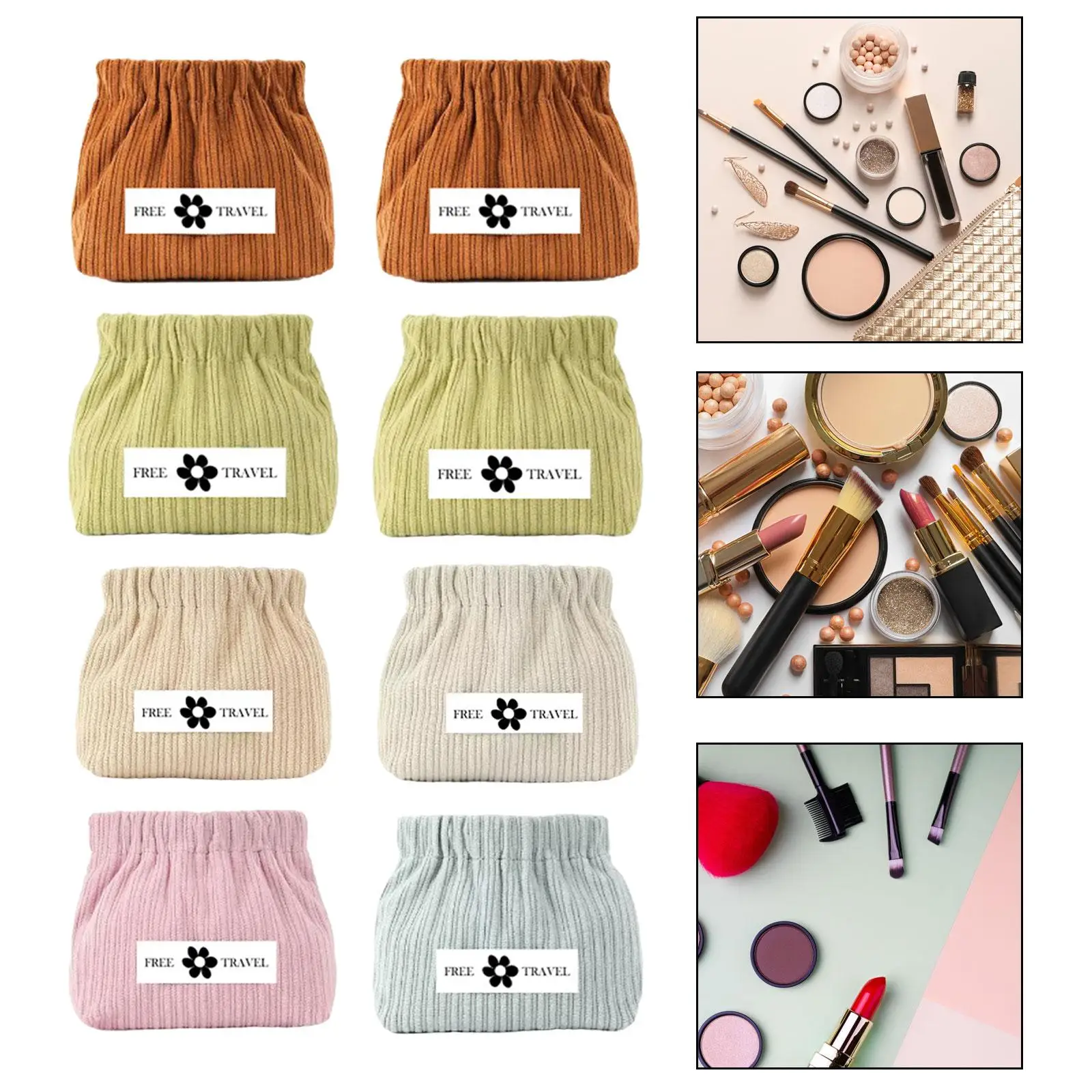 

8 шт., Вельветовая сумка для хранения губной помады