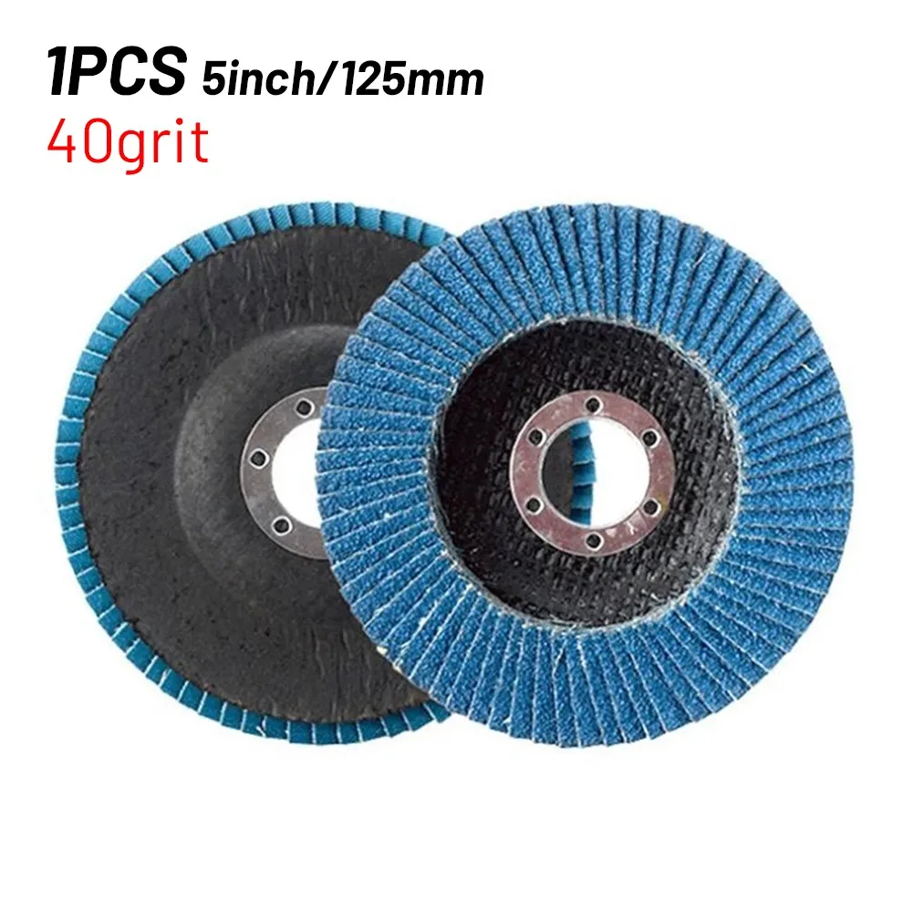 Sanding Discs 5inch 125mm Flap Discs Wheels 40/60/80/120grit Abrasive Tool For Angle Grinder