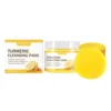55pieces Turmeric Kojic Acid Pads Moisturizing Facial Cleansing Sponges Oil Control Face Care Products Disposable Cleaning Pad 2