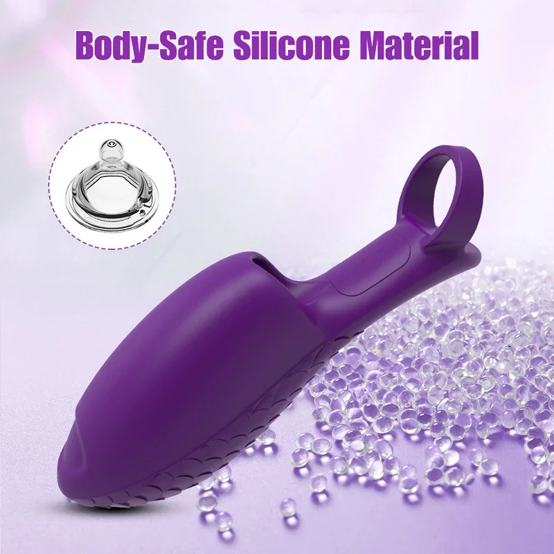 New Clitoris Stimulate Condoms Vibrating Women Vagina Sex Finger Sleeves G Spot Massager Sex Toy Couple Silicone Finger Extender