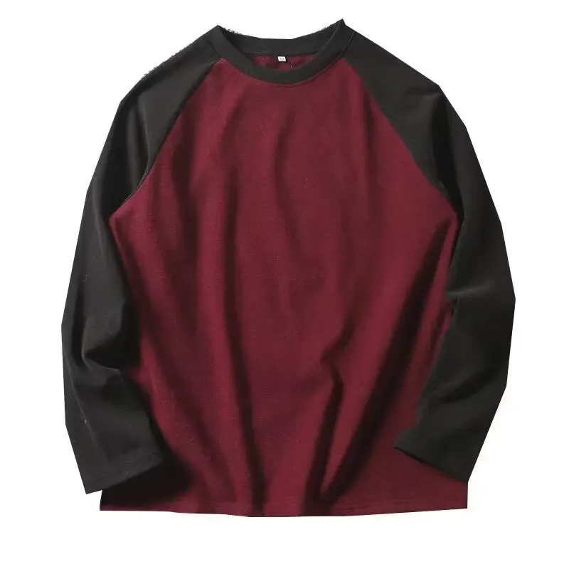 Men's Double-Sided Velvet Sweatshirt Back View