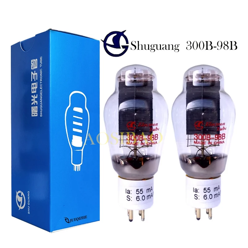 

Shuguang 300B-98 300B-98B Vacuum Tube Replaces 300BA 300BC 300BS 4300B 300B Tube Amplifier Kit DIY Audio valve Matching Quad