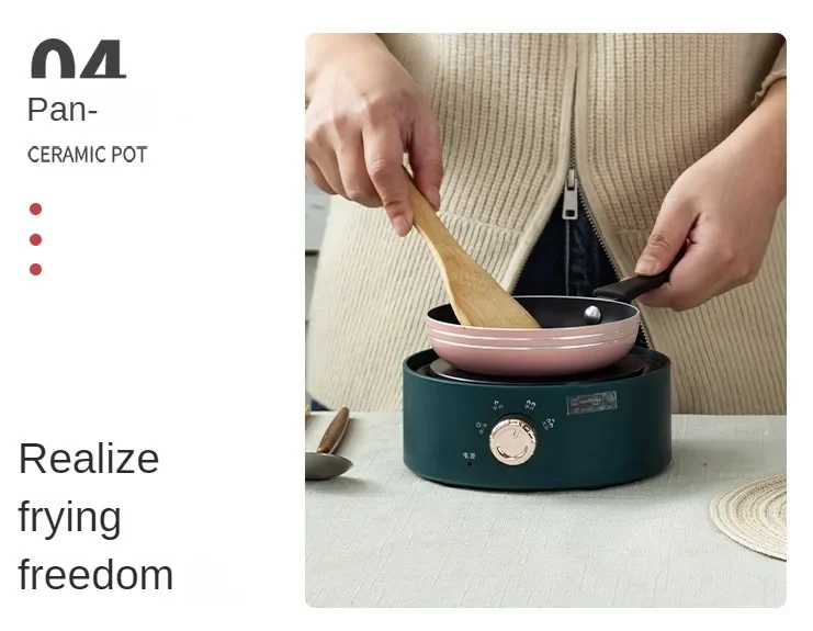 Mini Electric Ceramic Infrared Heating Stove Milk Water Boiler Heater Coffee Moka Countertop Burner Stew Hotpot Induction Cooker