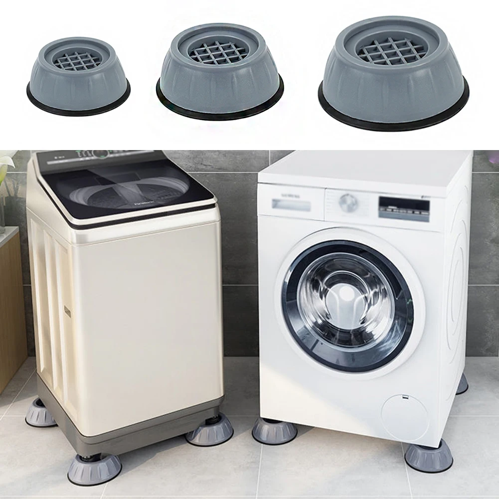 

1/2/4Pcs Anti Vibration Feet Pads Rubber Mat Slipstop Silent Universal Washing Machine Refrigerator Support Dampers Stand
