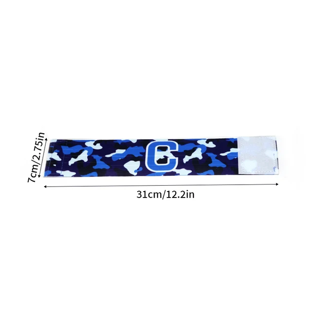 1PC Camouflage Captain Armband Football Match C-line Armband Camouflage Armband Wholesale Wearing Wrapped Style 6
