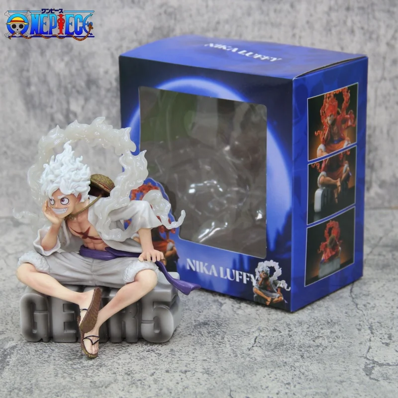 

Аниме One Piece, фигурка Луффи, фигурка Ника, Обезьяна D, Луффи, фигурки 16 см, Статуэтка из ПВХ, коллекция украшений для стола
