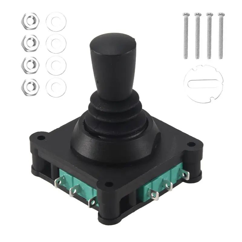 B63B-조이스틱 스위치 AC 240V 5A 4NO 4NC 순간 작동 2.5Mm 고정 나사 조이스틱 스위치