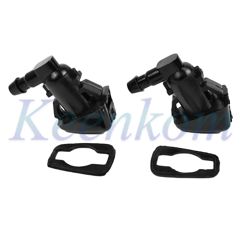 68260443AA 2x Windshield Wiper Washer Spray Nozzle Front Left Right For Jeep Grand Cherokee 2011 2012 2013 2014 2015