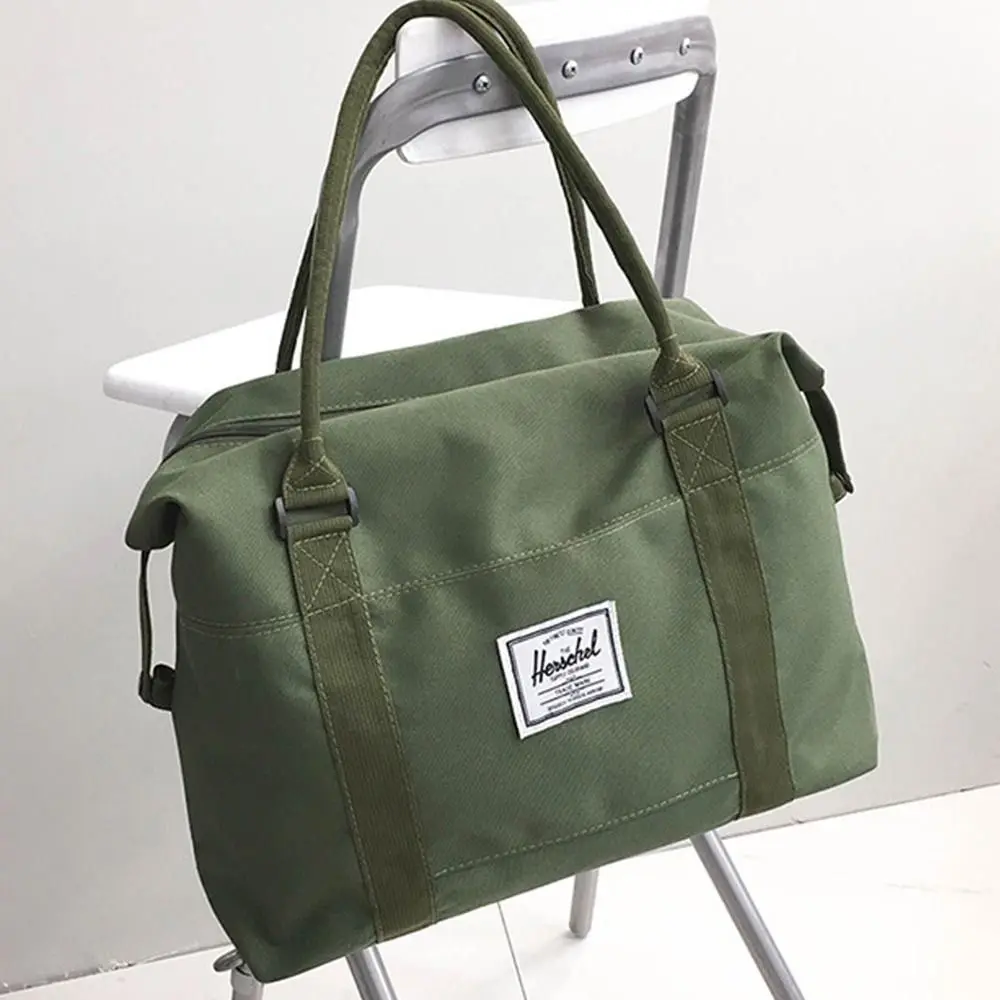 

Large Capacity Travel Bag New Can be Set with a Trolley Canvas Travel Handbag Sports Pack