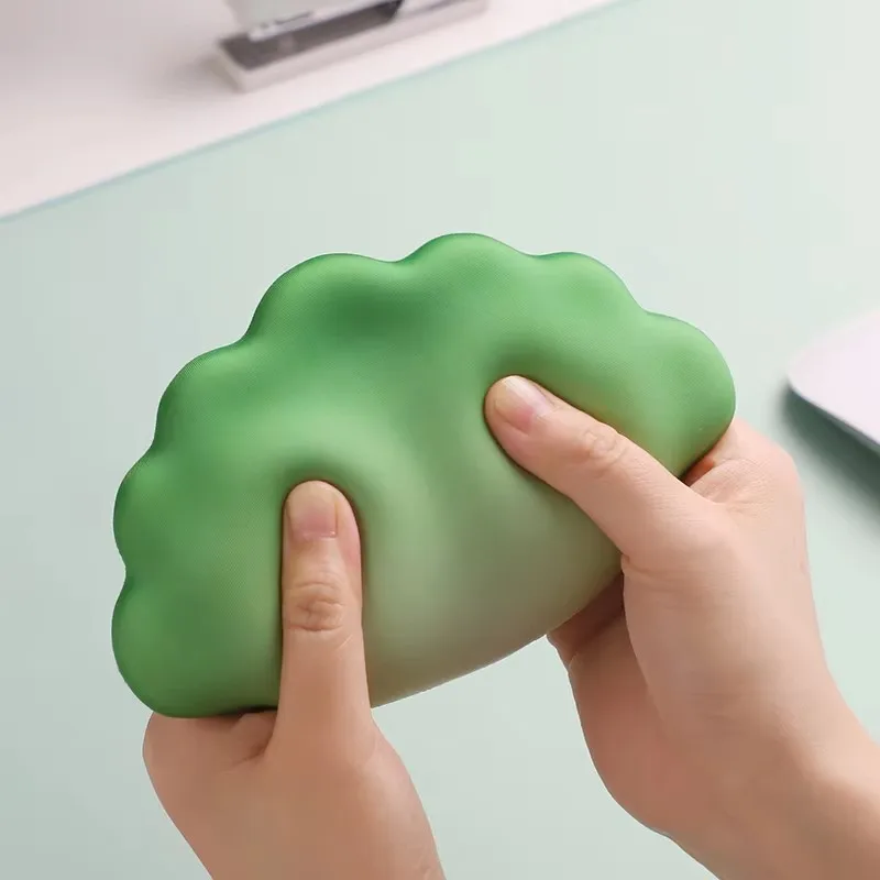Dumpling Silicone Wrist Protector Mouse Pad Memory Foam Keyboard Hand Rest Support Cute Wrist Protector Mouse Pad