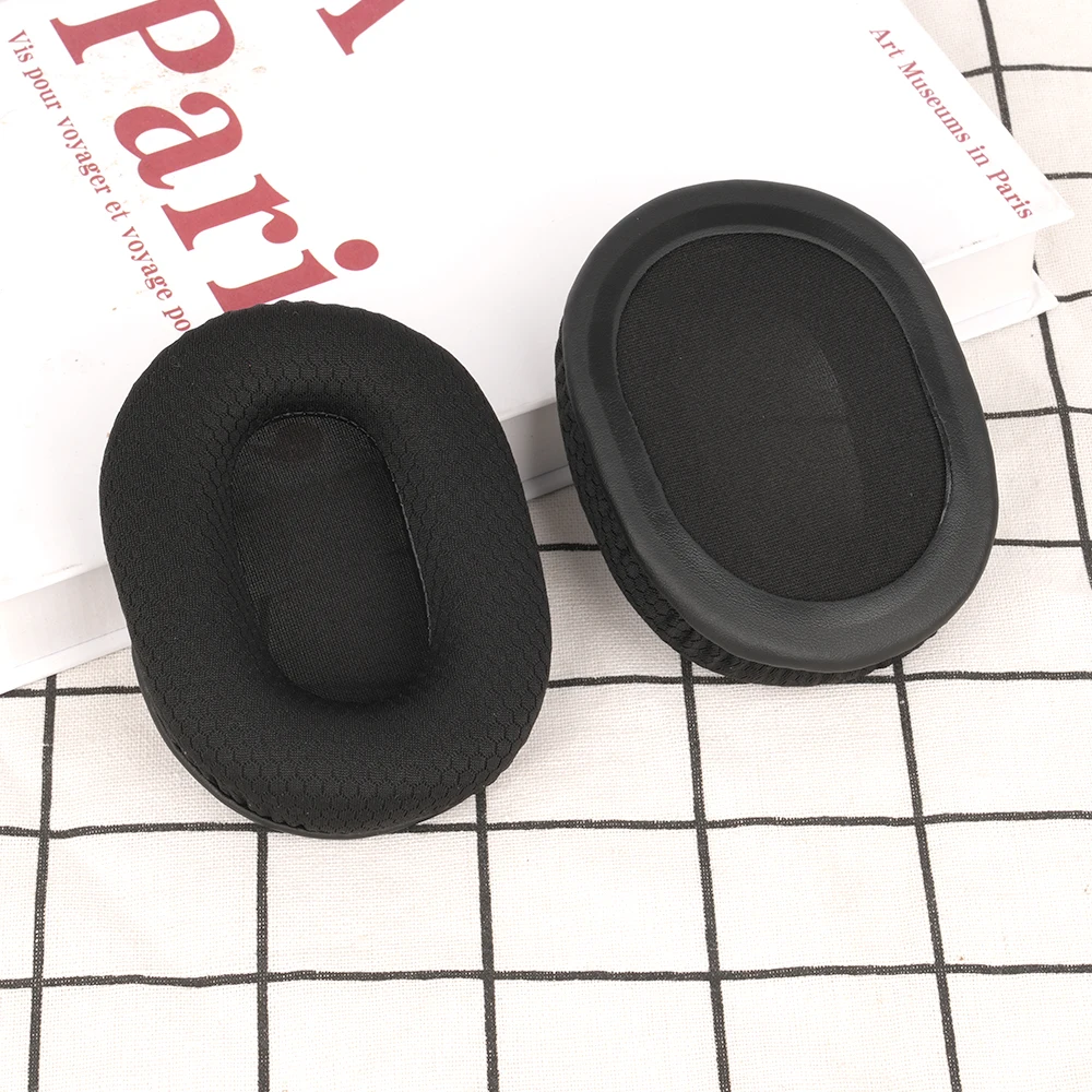 Premium Leather Ear Pads Replacement for Headphones - Comfortable Sponge Foam Upgrade