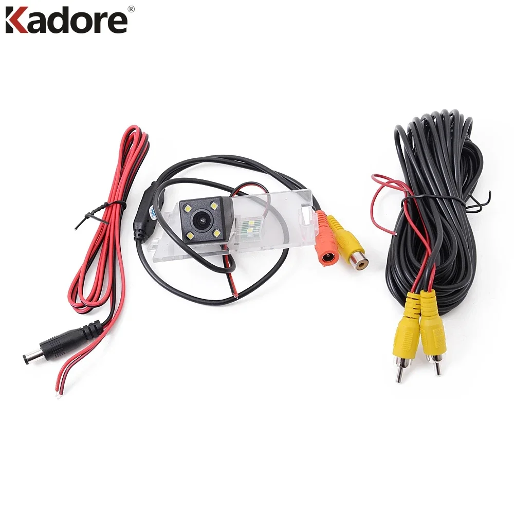 Per Jeep Compass Patriot Ccd Retrovisore Retrovisore Parcheggio Retromarcia Backup Hd Wide Angel View Camera Con Luci A Led