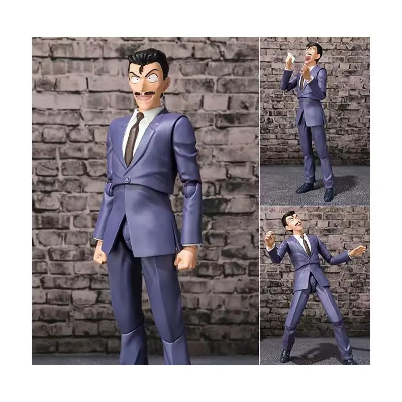 

Original Bandai S.H.Figuarts Kogorou Mouri Detective Conan In Stock Anime Action Collection Figures Model Toys